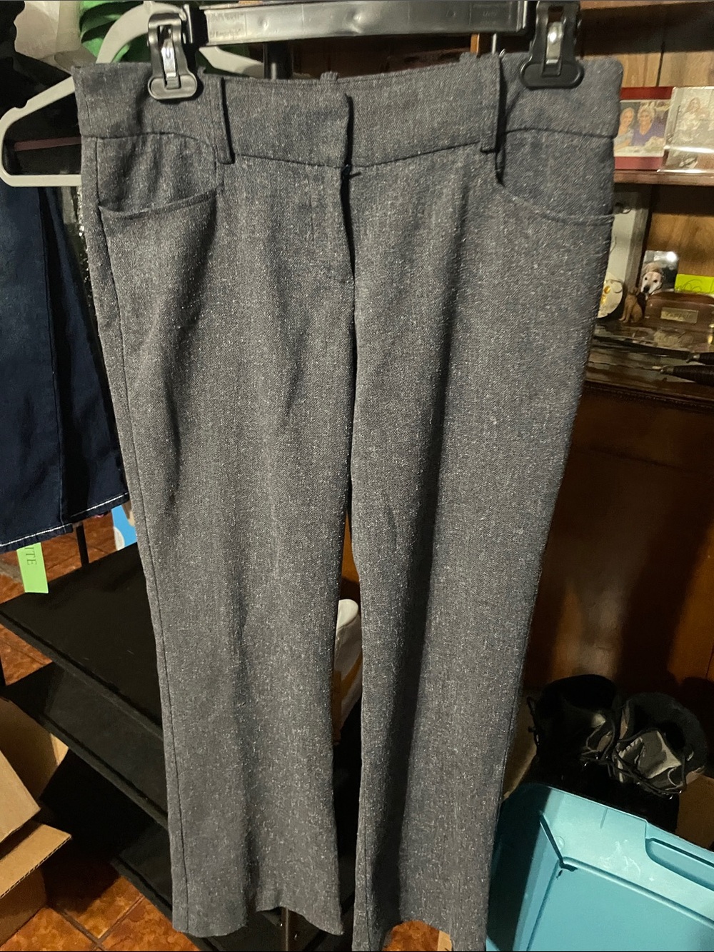 Source Unknown Gray Wide Leg Pants